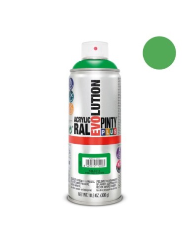 E3/96813 Pintura En Spray Pintyplus Evolution 520Cc Ral 6018 Verde Amarillento