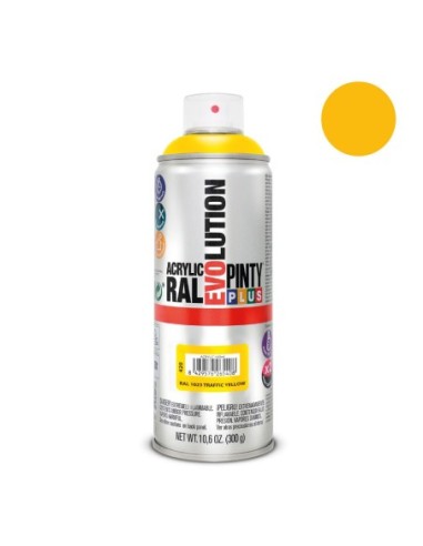 E3/96963 Pintura En Spray Pintyplus Evolution 520Cc Ral 1023 Amarillo Tráfico