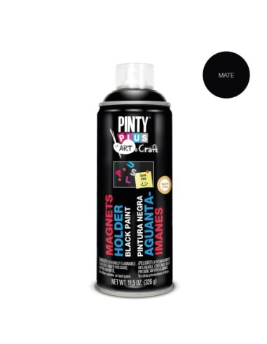 E3/96852 Pintura En Spray Pintyplus Art & Craft 520 Cc Pintura Aguanta-Imanes Negra Pi104