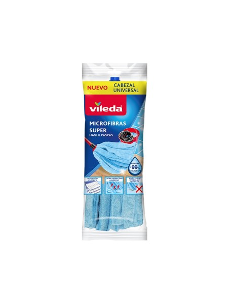 VILEDA 77696 FREGONA MICROFIBRA TIRAS SUPER 167433 VILEDA