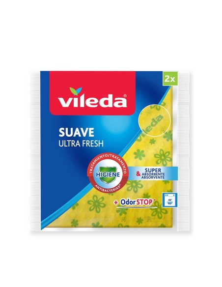 VILEDA 77617 BAYETA AMARILLA SUAVE ULTRAFRESH