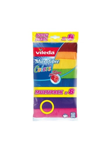 VILEDA 77608 BAYETA MICROFIBRA COLORS 8