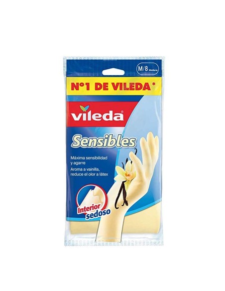 VILEDA 77683 GUANTES SENSIBLES TALLA M