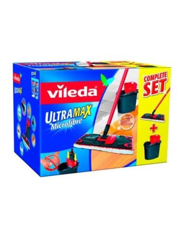 VILEDA 77650 SET ULTRAMAX MOPA MICROFIBRAS 2 EN 1