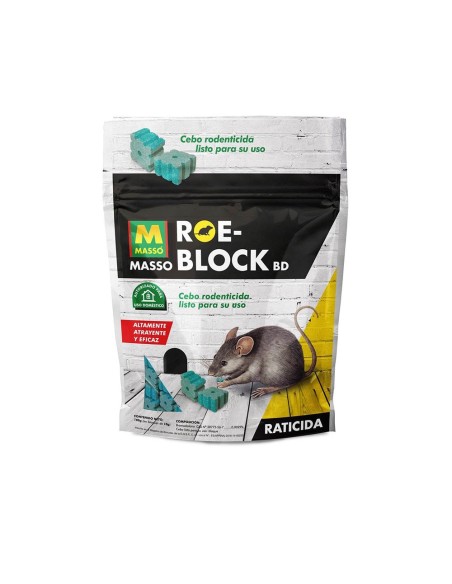 E3/06341 ROE-BLOCK 100g  RATICIDA  231533 MASSÓ