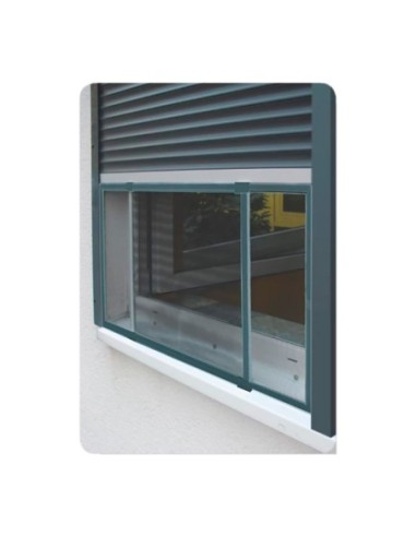 E3/75892 MOSQUITERA MARCO EXTENSIBLE PARA VENTANAS Y PERSIANAS ANTRACITA 50X75-142CM