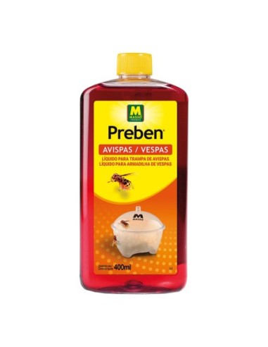 E3/06288 ATRAYENTE PARA AVISPAS PREBEN 400ml  PREBEN 231183  MASSÓ