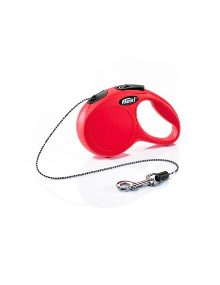 E3/06868 CORREA EXTENSIBLE FLEXI CLASSIC 3MT DE CINTA TALLA XS HASTA 12KG COLOR ROJO  NAYECO