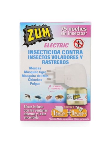 E3/95408 ZUM INSECTICIDA ELECTRICO APARATO+ RECAMBIO T-1001