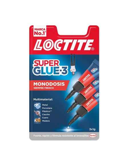 E3/96601 LOCTITE MINI TRIO 3X1G 2640065  SUPER GLUE