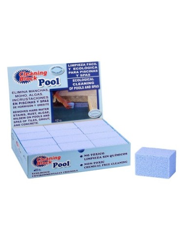 E3/77407 PACK 12 CLEANING BLOCK PISCINA