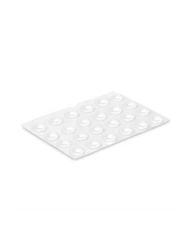 E3/66683 GOTA AUTOADHESIVA PROTECTORA Ø8 X22 MM (BLISTER 25 UNI.) INOFIXCOLGADOR SOBREPUERTA BLANCO BLISTER  INOFIX