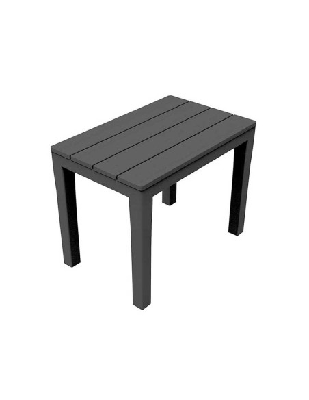 E3/75314 BANQUETA PARA EXTERIOR. COLOR: NEGRO 385x60x45cm IPAE PROGARDEN