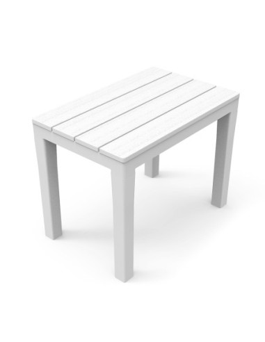 E3/75326 BANQUETA PARA EXTERIOR. COLOR: BLANCO 385x60x45cm IPAE PROGARDEN