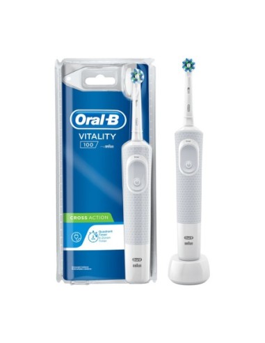 CEPILLO ORAL-B ELECTRICO VITALITY BLANCO CROSS ACTION