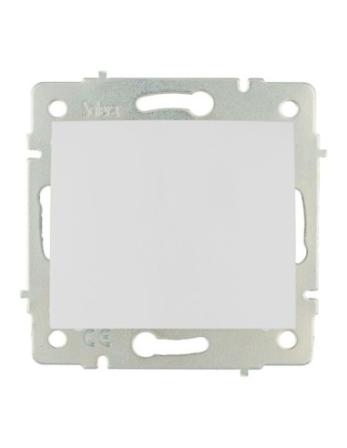 E3/42963 TAPA CIEGA DE EMPOTRAR BLANCO 83X81MM S.EUROPA SOLERA