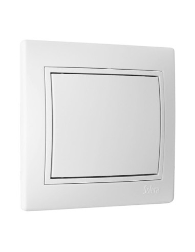 E3/42964 TAPA CIEGA DE EMPOTRAR BLANCO 83X81X10MM MECANISMO COMPLETO S.EUROPA SOLERA