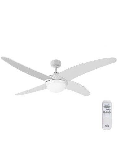 Ventilador de techo CASPIO Blanco (Ø132 cm)