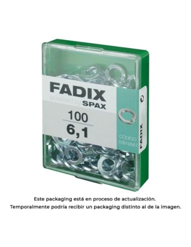 CAJA M 100 uds. ARANDELA PRESION 61mm FADIX