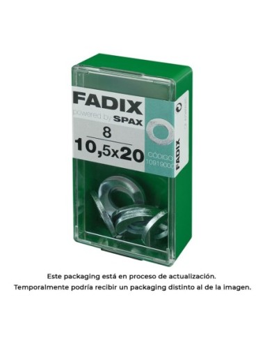 CAJA S 8 uds. ARANDELA PLANA CINC 105x20mm FADIX