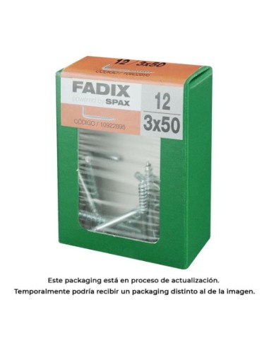 CAJA M 12 uds. ALCAYATA ROSCADA CINC 30x50mm FADIX