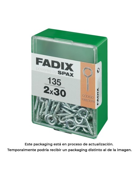 CAJA M 135 uds. HEMBRILLA CERRADA CINC 20x30mm FADIX