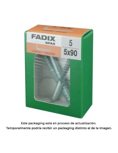 CAJA M 5 uds. ALCAYATA ROSCADA CINC 50x90mm FADIX