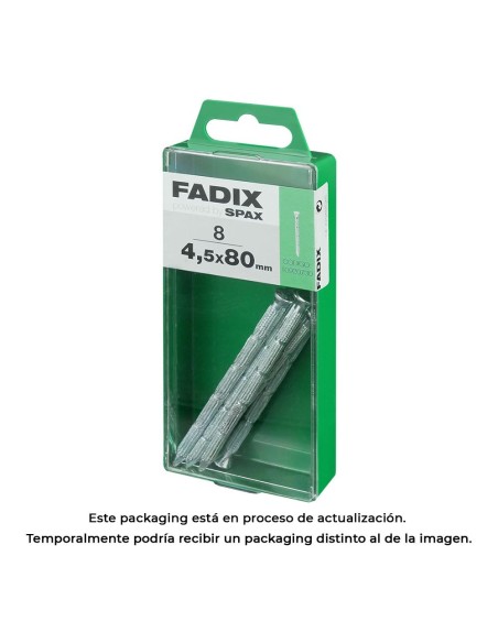 CAJA M 8 uds. CLAVO CP ESTRIADO ACERO 45x80mm FADIX