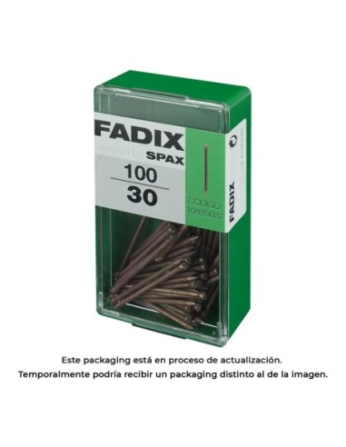 CAJA S 100 uds. CLAVO ACERO RODAPIE 15x30mm FADIX