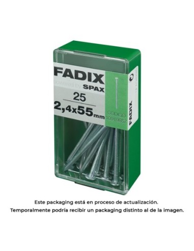 CAJA S 25 uds. CLAVO CP ACERO 24x55mm FADIX