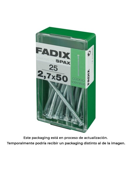 CAJA S 25 uds. CLAVO CP ACERO 27x 50mm FADIX