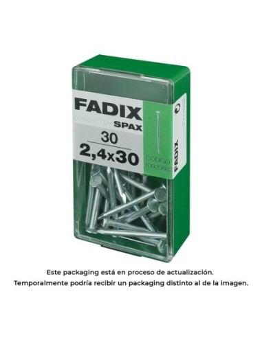 CAJA S 30 uds. CLAVO CP ACERO 24x 30mm FADIX