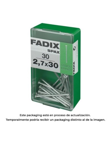 CAJA S 30 uds. CLAVO CP ACERO 2 7x 30mm FADIX