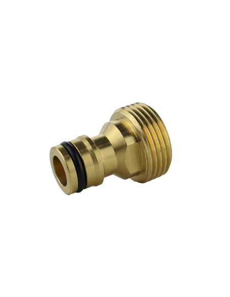 ADAPTADOR DE GRIFO ROSCA MACHO 3/4" LATON AQUA CONTROL