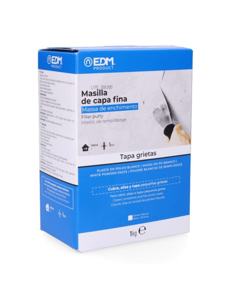 MASILLA DE CAPA FINA 1kg EDM