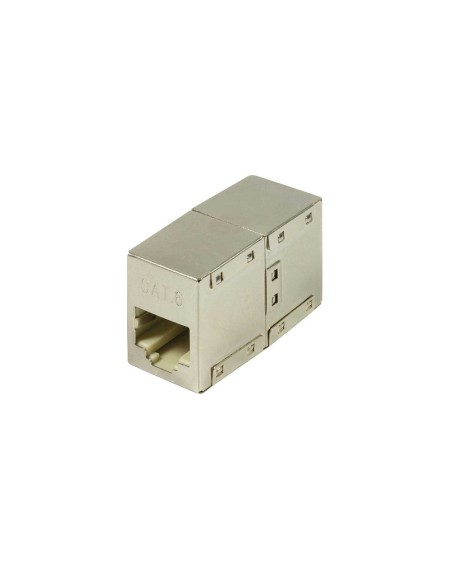 E3/E55031 Adaptador Cat. 6 Rj45 Para Empalmar Dos Cables Rj45 Envasado