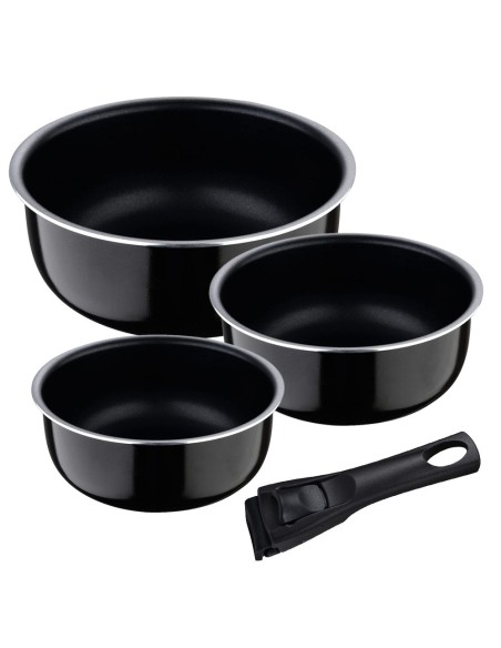 SET 3 CAZOS (16+18+20cm) CLICK & COOK BERGNER