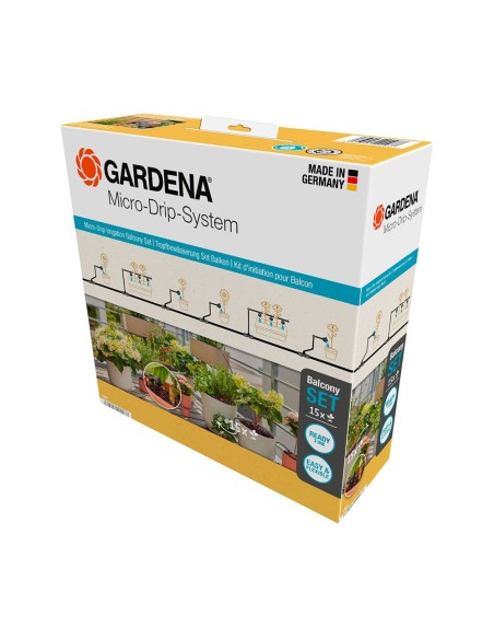 CONJUNTO DE INICIO DE RIEGO PARA BALCÓN GARDENA