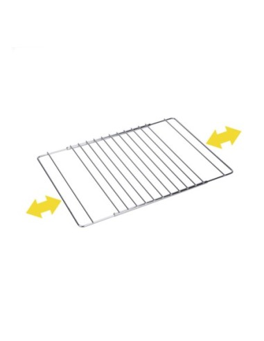 E3/73814 REJILLA PARA HORNO CROMADA EXTENSIBLE 38.5CM HASTA 55CMX31.5CM