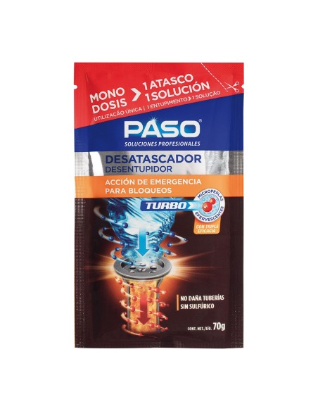 PASO DESATASCADOR TURBO MONODOSIS 705020