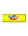 E3/95152 Bolsa Basura Maxi Limon Blanca 50Lt Saplex 70X57Cm