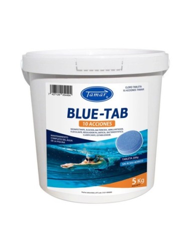 CLORO BLUE TAB 10 ACCIÓNES 5kg 1205106050 TAMAR