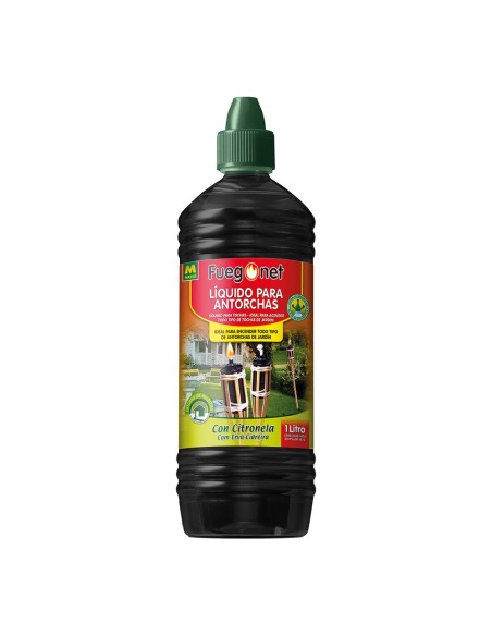 E3/85857 LIQUIDO PARA ANTORCHAS CON CITRONELA 1L - FUEGONET 231558 MASSÓ