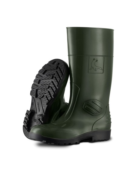 BOTA DE AGUA CON SEGURIDAD S5 SRC COLOR VERDE Y NEGRO 317 MAVINSA TALLA 37 317-37 MAVINSA