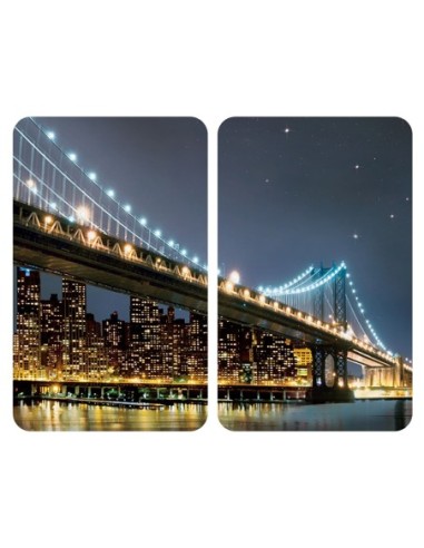 Placas cobertoras de vidrio universales Brooklyn Bridge 2 uds. 2521320100 Wenko