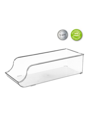 ORGANIZADOR DE NEVERA PARA BOTELLAS 34X12CM