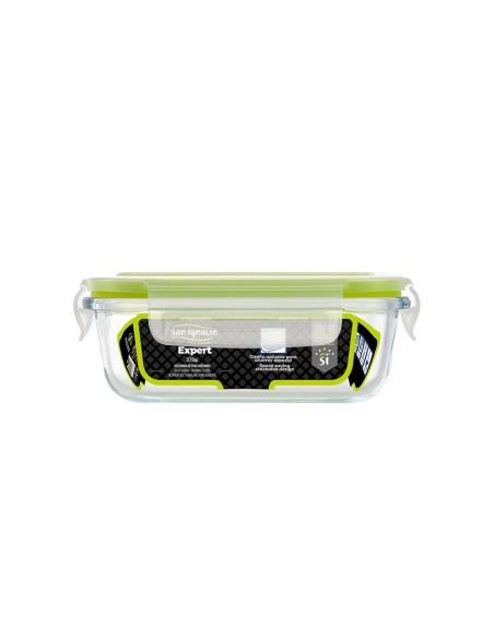 HERMÉTICO RECTANGULAR 370ml BOROSILICATO EXPERT SG4700 SAN IGNACIO