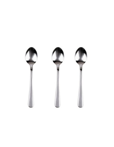 SET 3uds. CUCHARILLA ACERO INOX RECICLADO BRILLO NATUR SG7768 SAN IGNACIO