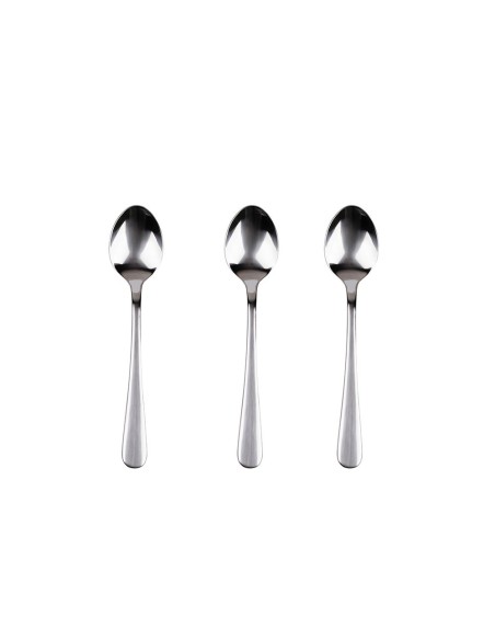 SET 3uds. CUCHARILLA ACERO INOX RECICLADO BRILLO NATUR SG7768 SAN IGNACIO