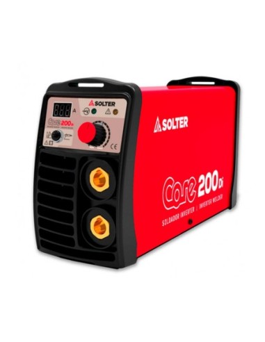 EQUIPO SOLDADOR INVERTER CORE 200Di CON ACCESORIOS SOLTER